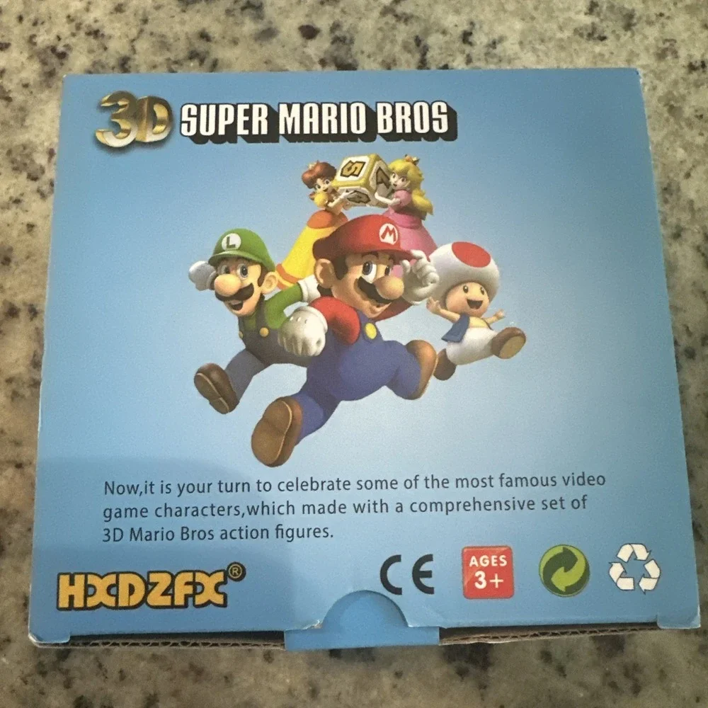 NEW Super Mario Bros 3D‎ Action Figure Set